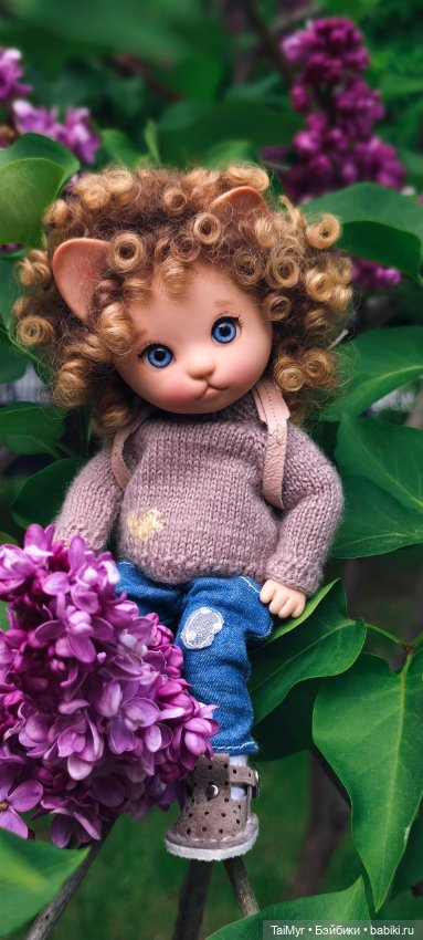 Котик Джун от OlgaDolls — Авторские куклы BJD (фото 4)