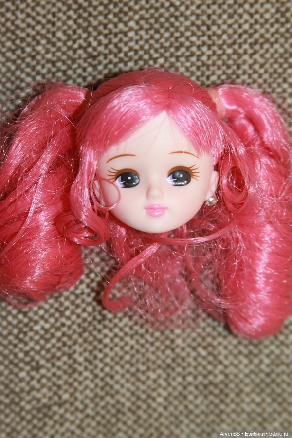 Голова Licca LD-15 Cosmetic Pink компании Такара (фото 2)