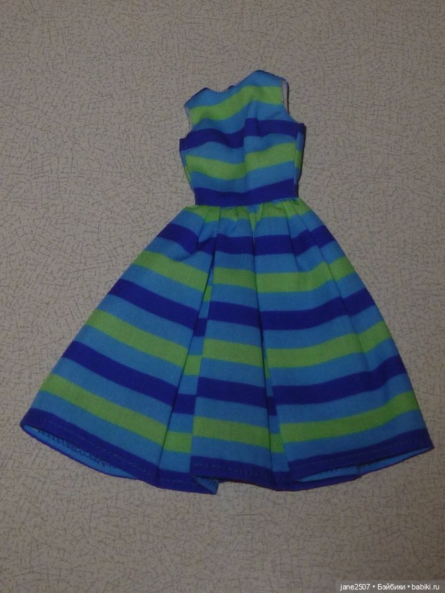 Платье OOAK Handmade для Poppy Parker, Barbie, кукол 11-12 дюймов (фото 2)