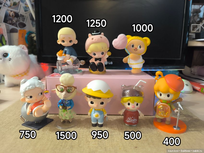 Фигурки Pop Mart, 52Toys, Top Toys