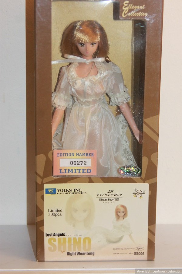 Винтажная девушка Volks 1/6 Shino Night Wear Long из серии Lost Angels