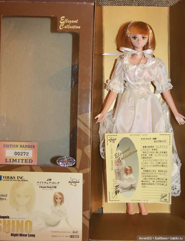 Винтажная девушка Volks 1/6 Shino Night Wear Long из серии Lost Angels (фото 2)