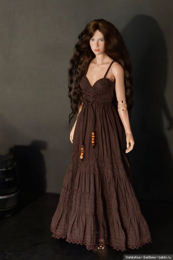 Хлопковое платье для Анны Toka dolls (фото 4)
