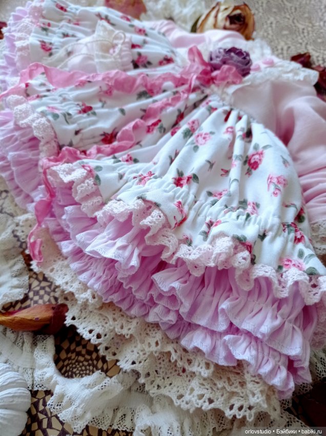 🌺Цветочное платье "Лялечка" 🌺 для Готц/Zwergnase🌺 (фото 3)