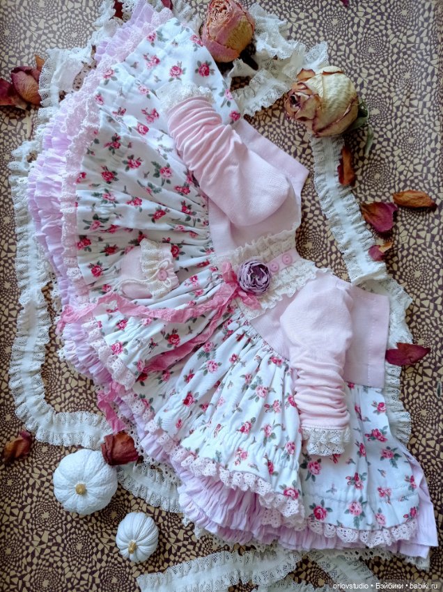 🌺Цветочное платье "Лялечка" 🌺 для Готц/Zwergnase🌺 (фото 4)
