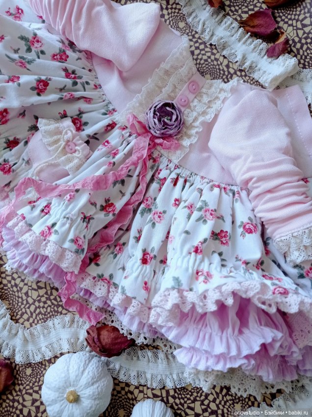 🌺Цветочное платье "Лялечка" 🌺 для Готц/Zwergnase🌺 (фото 9)