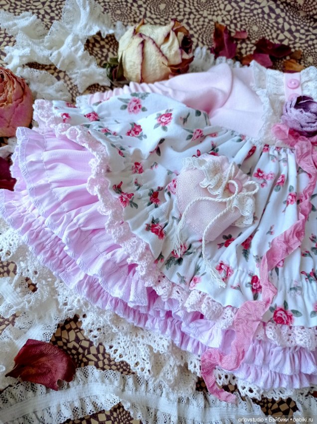 🌺Цветочное платье "Лялечка" 🌺 для Готц/Zwergnase🌺 (фото 7)