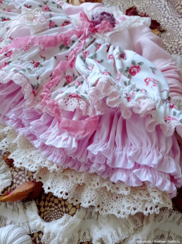 🌺Цветочное платье "Лялечка" 🌺 для Готц/Zwergnase🌺 (фото 6)