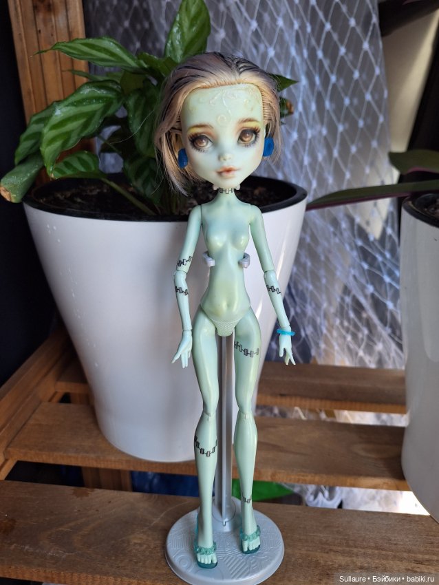 ООАК на основе Monster High Skull Shores Frankie Stein (фото 2)