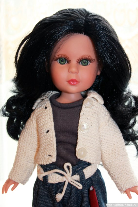 Кукла Найя брюнетка с зелеными глазами Vidal Rojas Dolls (Испания) (фото 6)