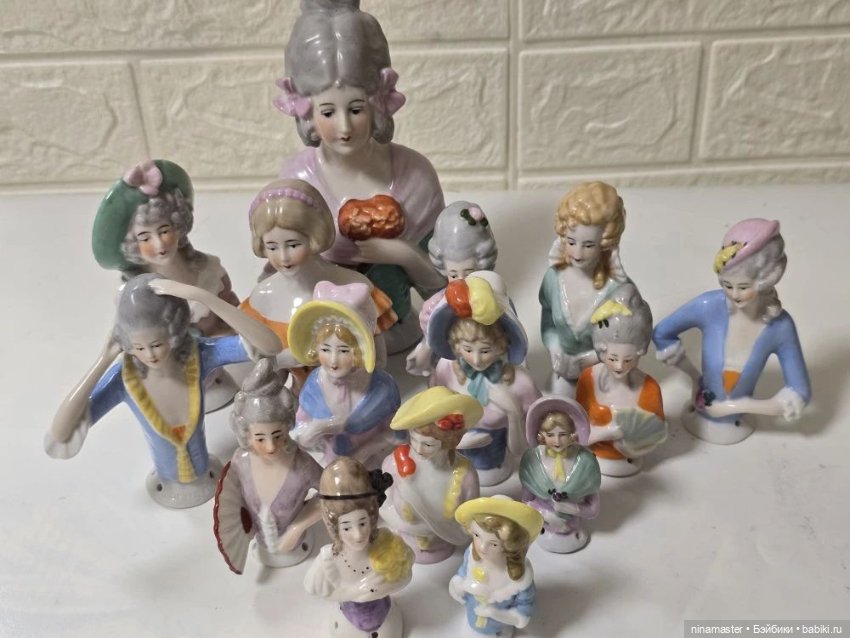 Half doll — антикварные половинки