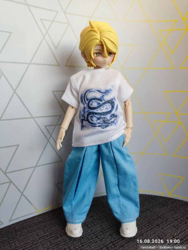 Футболки и толстовки для Zack Event и подобных кукол (фото 8)