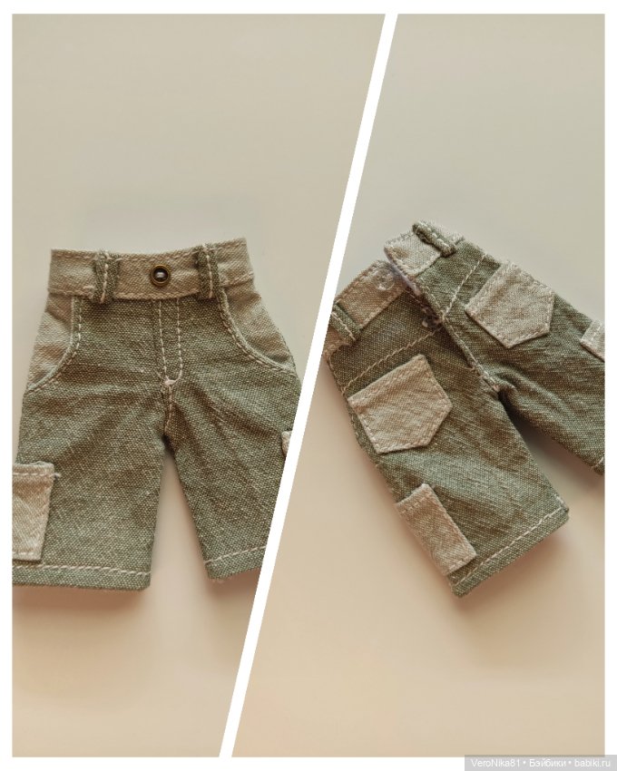 Брюки, джинсы и шорты для Zack Event и подобных кукол (фото 8)