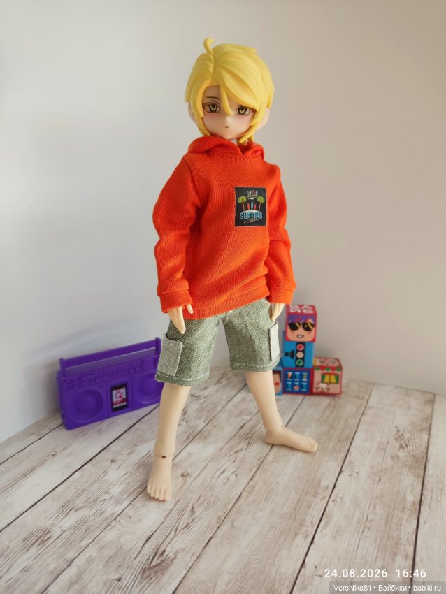 Футболки и толстовки для Zack Event и подобных кукол (фото 5)
