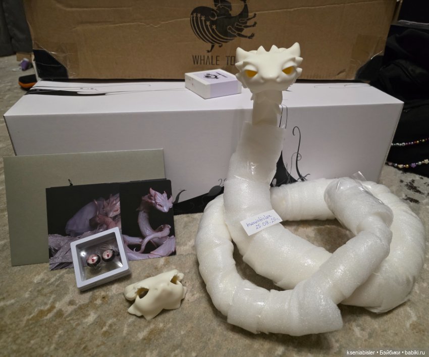 Большая Змея BJD Whale Tower Snakebone (фото 6)