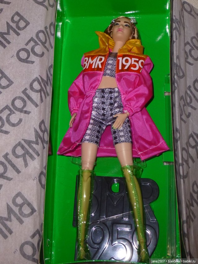 Коллекционная шарнирная Барби Barbie BMR1959 азиатка высокая NRFB