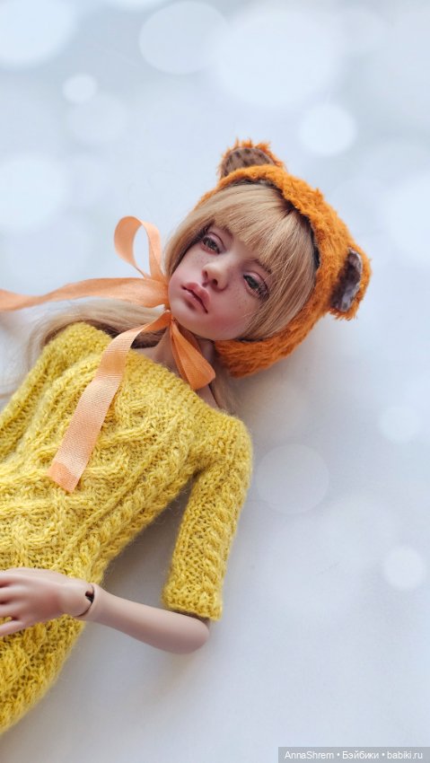 Шапочки мишки на Птичку — Одежда для BJD (фото 7)