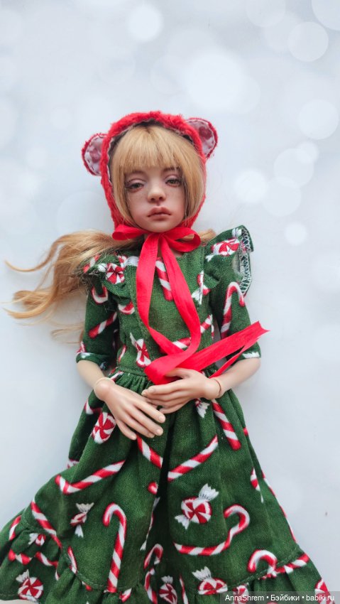 Шапочки мишки на Птичку — Одежда для BJD (фото 2)