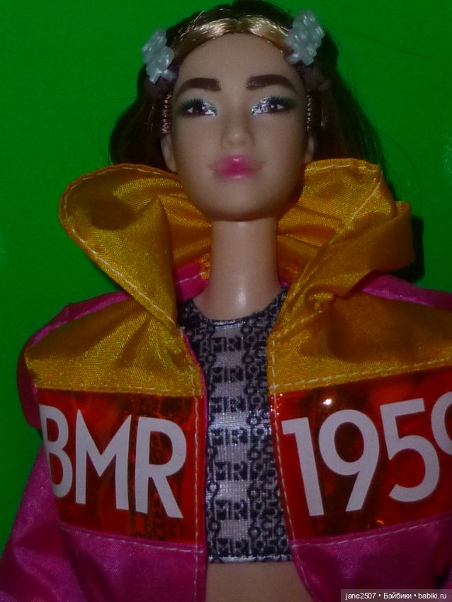 Коллекционная шарнирная Барби Barbie BMR1959 азиатка высокая NRFB (фото 5)