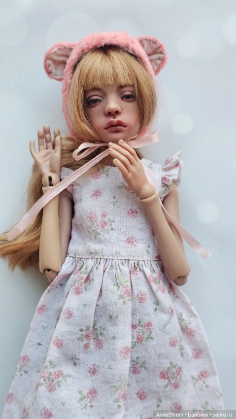 Шапочки мишки на Птичку — Одежда для BJD (фото 4)