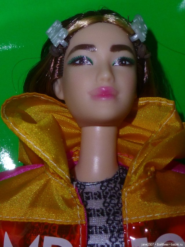 Коллекционная шарнирная Барби Barbie BMR1959 азиатка высокая NRFB (фото 7)