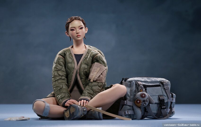 Красивая девушка азиатка — Шарнирные куклы (не BJD) (фото 2)