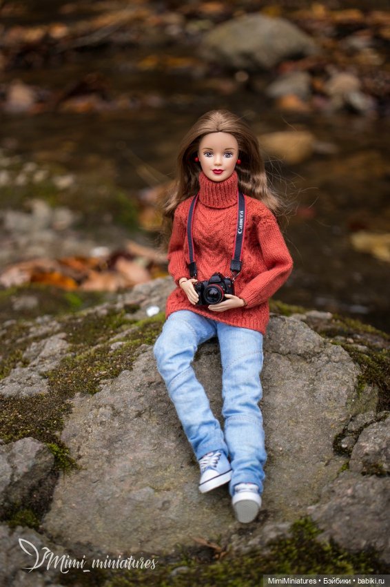 Фотоаппарат, камера для кукол 1:6 (Барби, Кен, ИТ, Момоко, bjd) (фото 3)