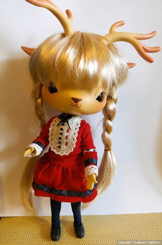 Продам крайне редкую коллекционную BJD куклу-оленёнка Ruby Nan от Nanguazi (50 штук на мир)