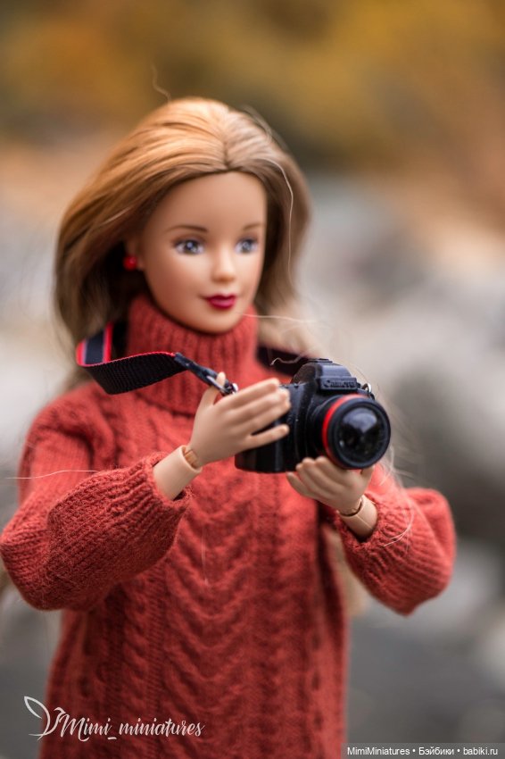 Фотоаппарат, камера для кукол 1:6 (Барби, Кен, ИТ, Момоко, bjd) (фото 6)
