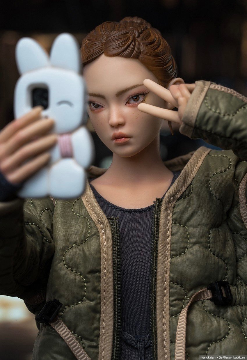 Красивая девушка азиатка — Шарнирные куклы (не BJD) (фото 5)