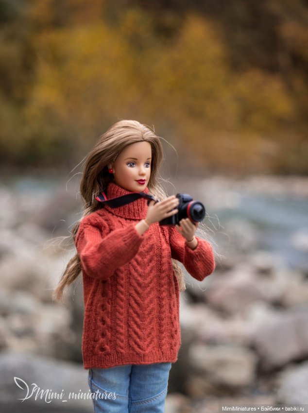 Фотоаппарат, камера для кукол 1:6 (Барби, Кен, ИТ, Момоко, bjd) (фото 5)