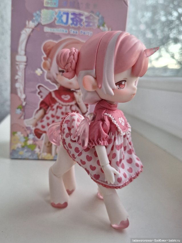Розовый кентаврик — Шарнирные куклы (не BJD) (фото 4)
