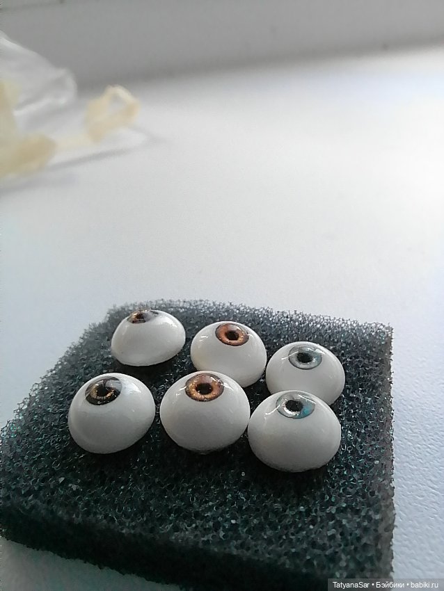Глаза для кукол бжд. 8*3,5 (фото 3)