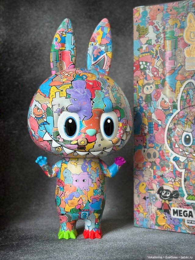 Pop Mart Mega Labubu Tenth Anniversary 400% (фото 4)
