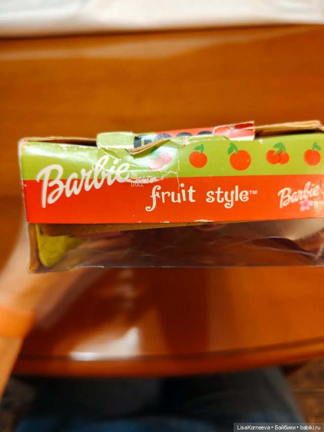 Barbie Fruit Style Cherry Scented Doll 2002 (фото 2)