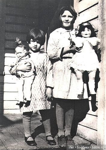 Антикварная кукла 1920-30 гг « Мама», 59 см (фото 2)