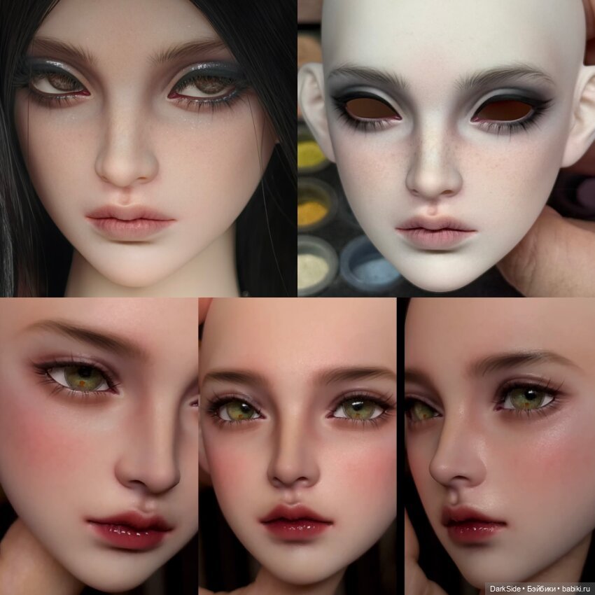 Голова Liane Mu's Doll — Части кукол BJD (фото 8)
