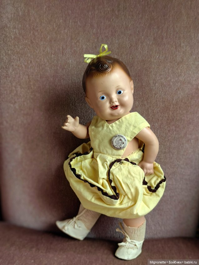 Baby Sandy девочка — Антикварные куклы (фото 7)
