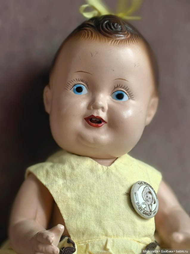 Baby Sandy девочка — Антикварные куклы (фото 3)