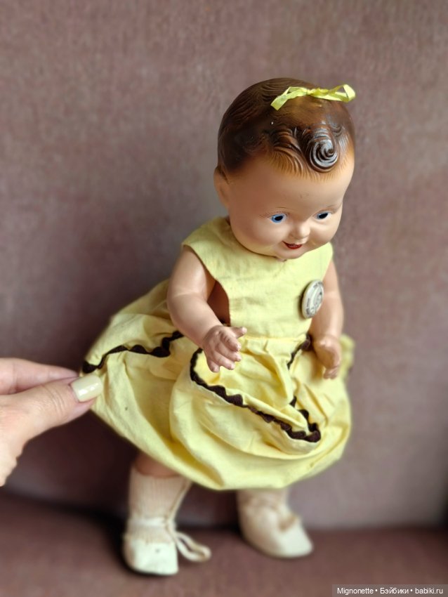 Baby Sandy девочка — Антикварные куклы (фото 5)