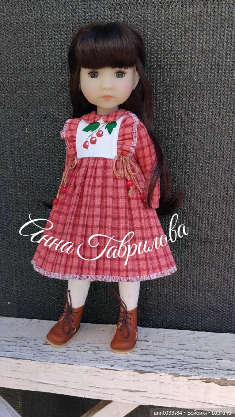 Платье "Красная смородина" для Ruby Red (фото 6)