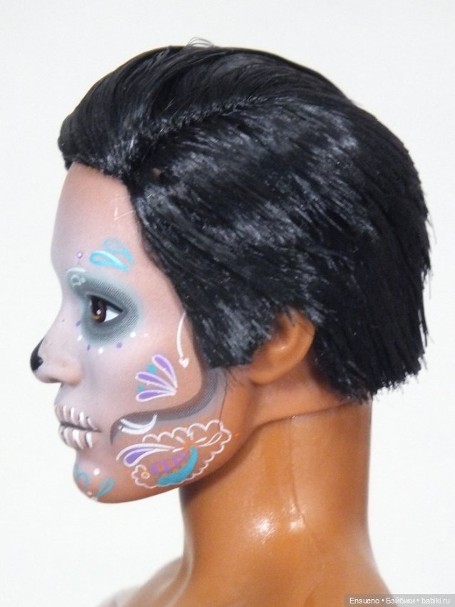 Голова Barbie Ken Dia De Muertos 2024 (фото 3)