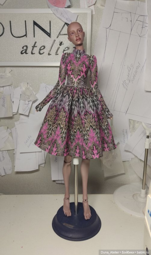 Платье Missoni — Одежда для BJD (фото 3)