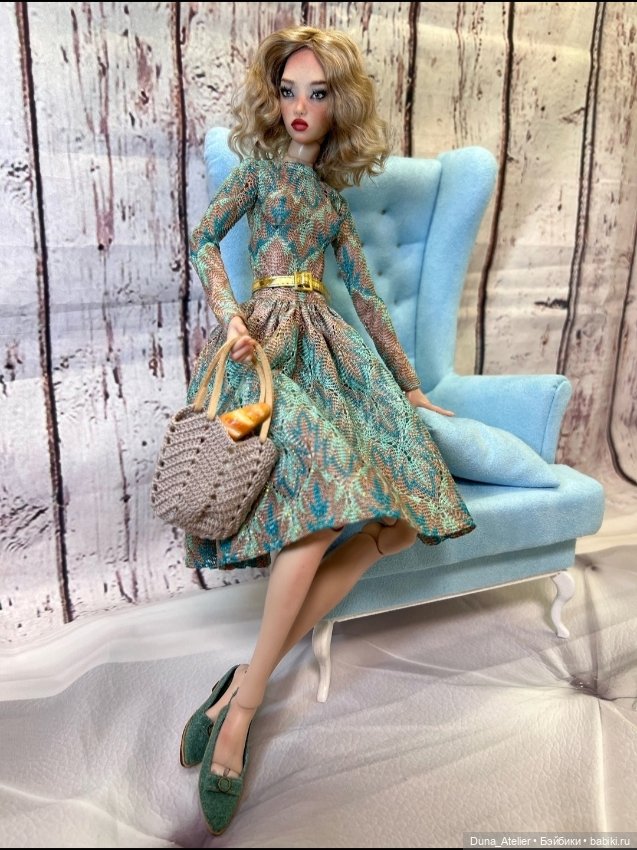 Платье Миссони — Одежда для BJD