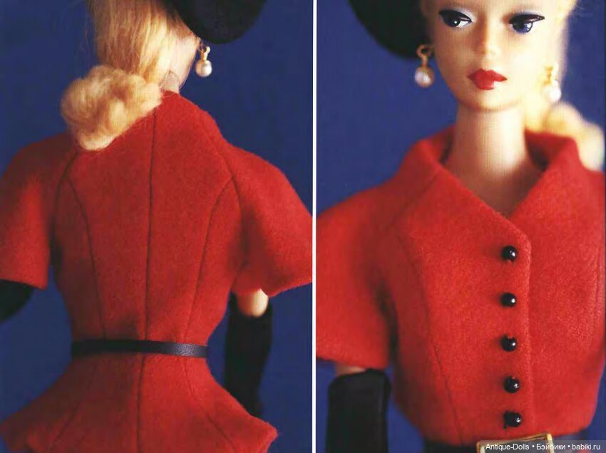Barbie Mode. Dresses for Classic Barbie Dolls, автор Mitsubachi Kate Выкройки (фото 4)