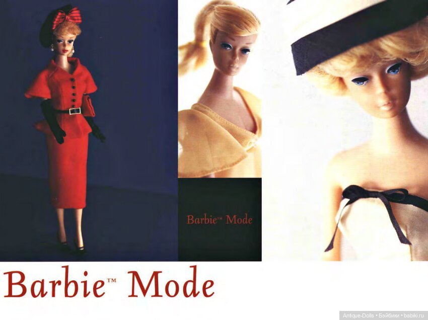 Barbie Mode. Dresses for Classic Barbie Dolls, автор Mitsubachi Kate Выкройки (фото 2)