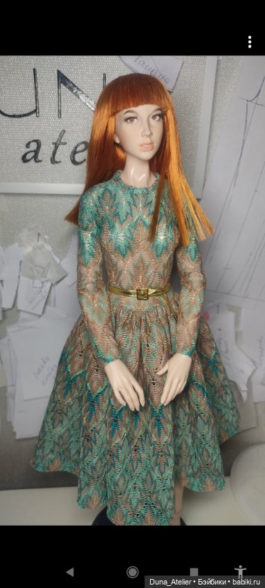 Платье Миссони — Одежда для BJD (фото 6)