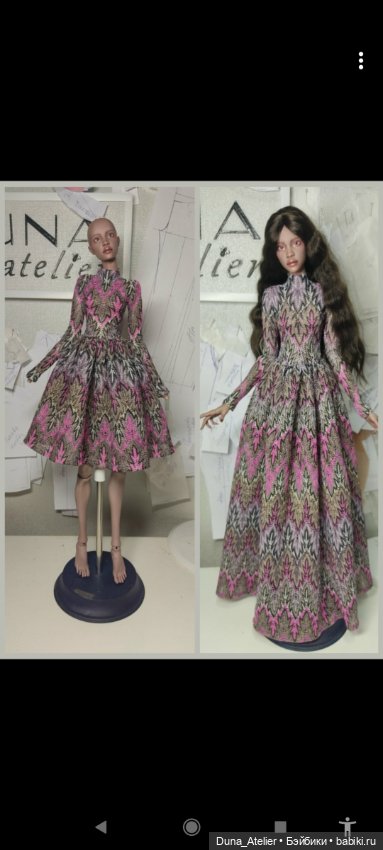 Платье Missoni — Одежда для BJD (фото 5)