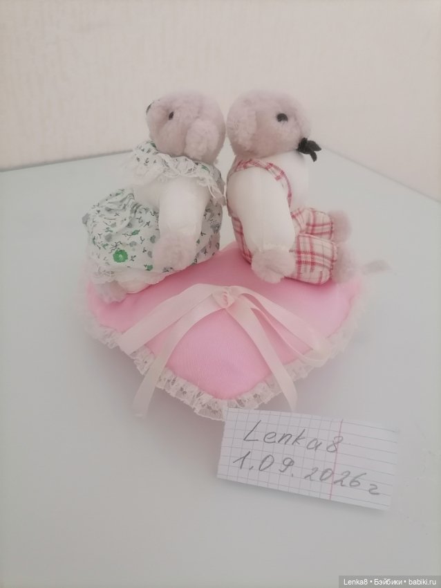 Мишки свадебные СССР — Винтажные куклы и игрушки детства