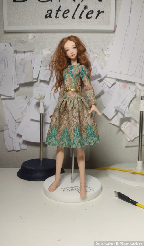 Платье Миссони — Одежда для BJD (фото 3)